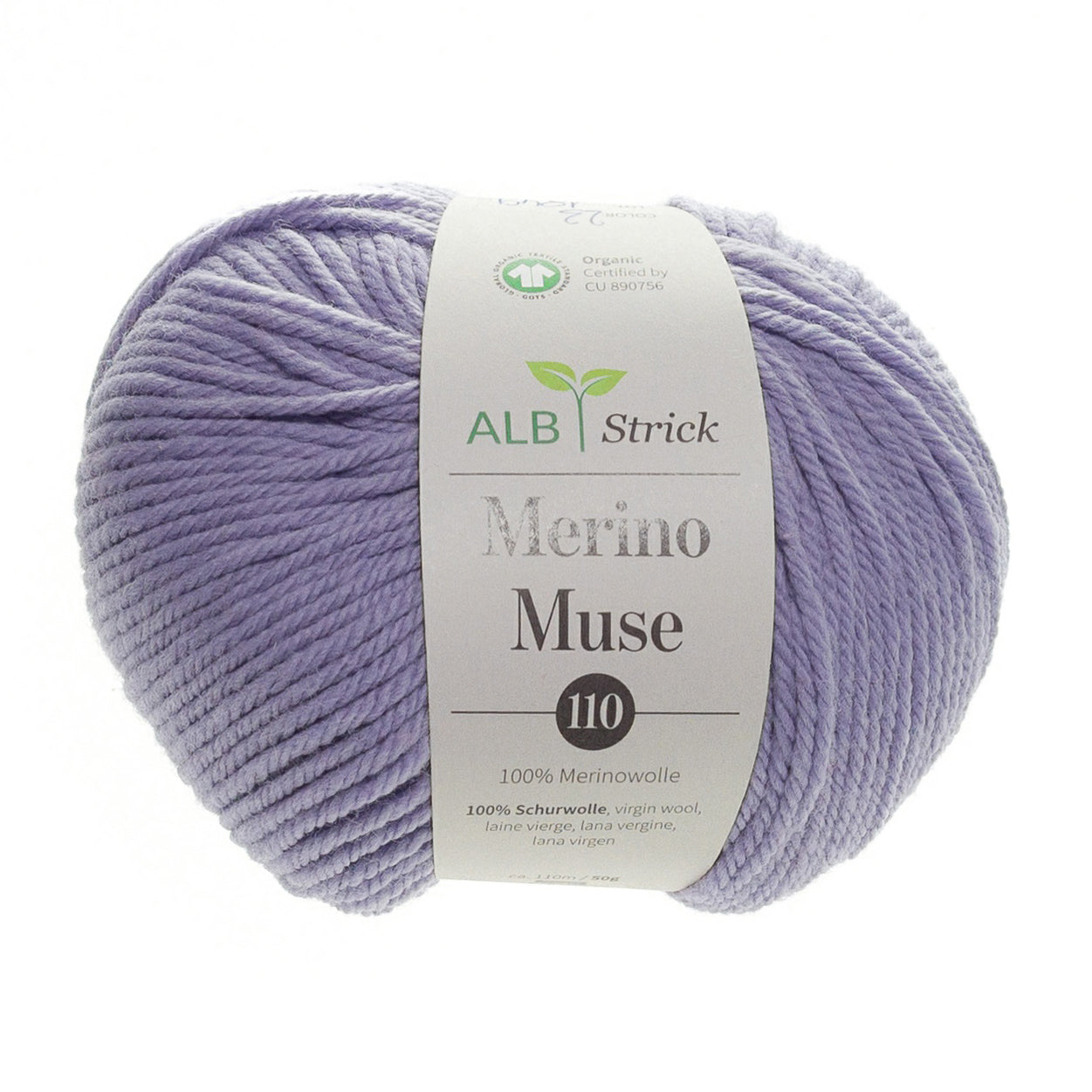 Merino Muse 110 - 100% Merinowolle - Lavender