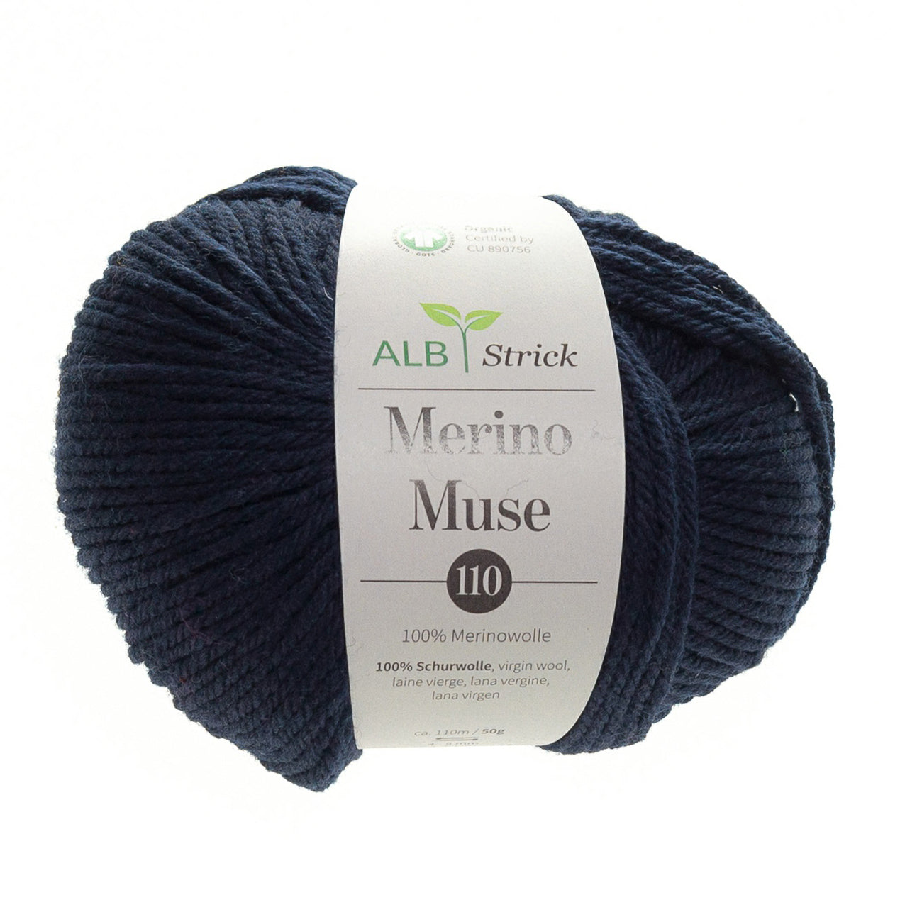 Merino Muse 110 - 100% Merinowolle - Navy