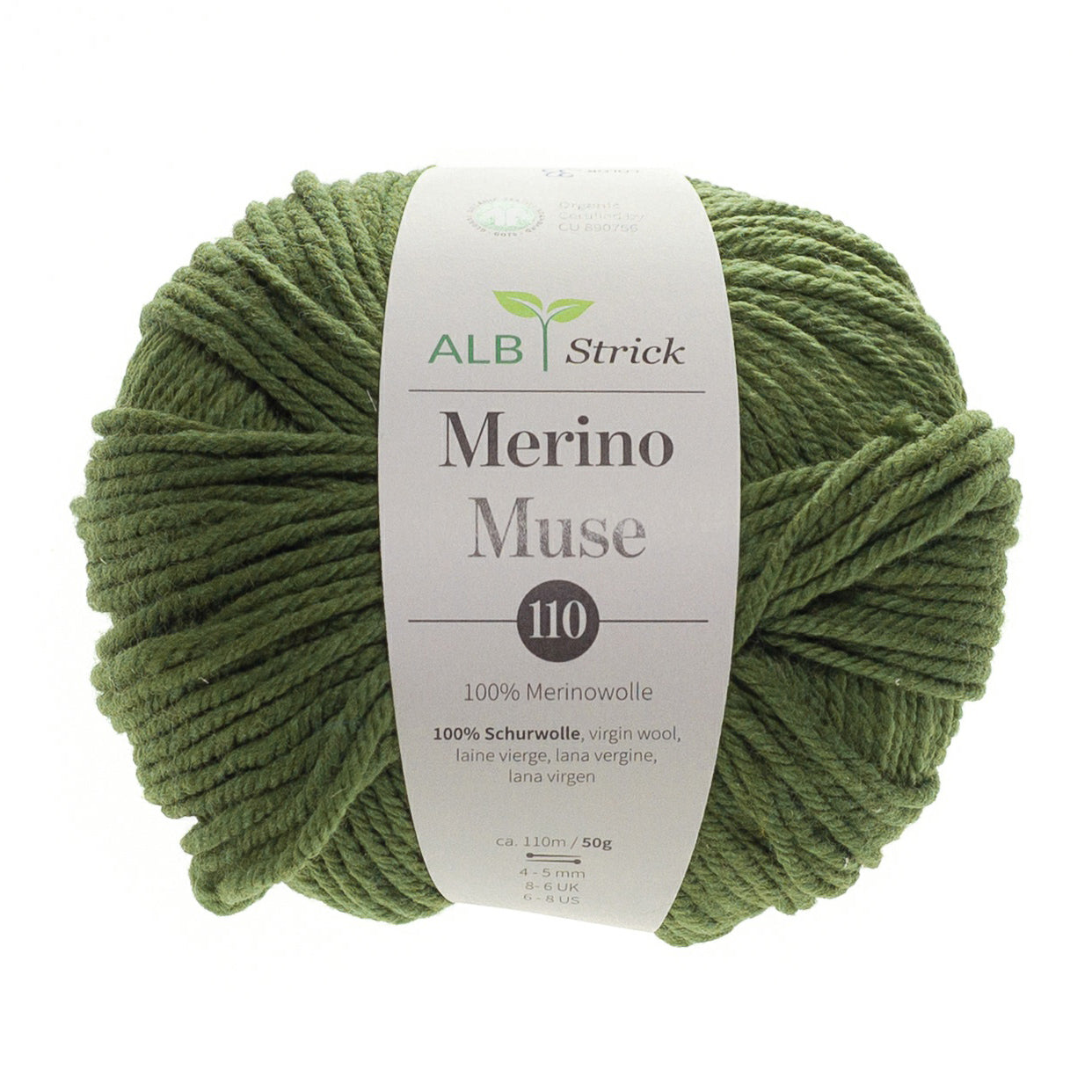 Merino Muse 110 - 100% Merinowolle - Forest Green