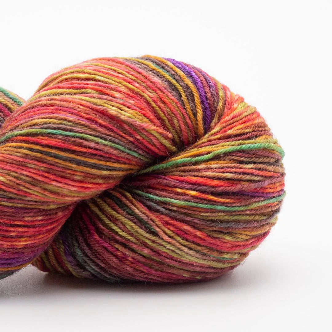 Safari Soul - Sockenwolle handgefärbt - Brittas Favourite self-striping
