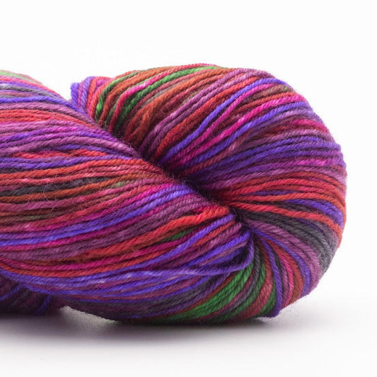 Safari Soul - Sockenwolle handgefärbt - Bunch of Roses self-striping