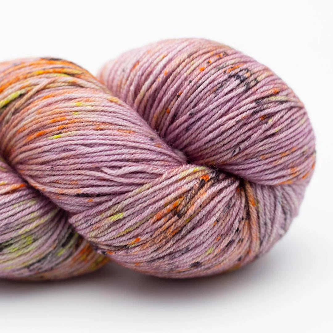 Safari Soul - Sockenwolle handgefärbt - Misty savanna speckled chaotic