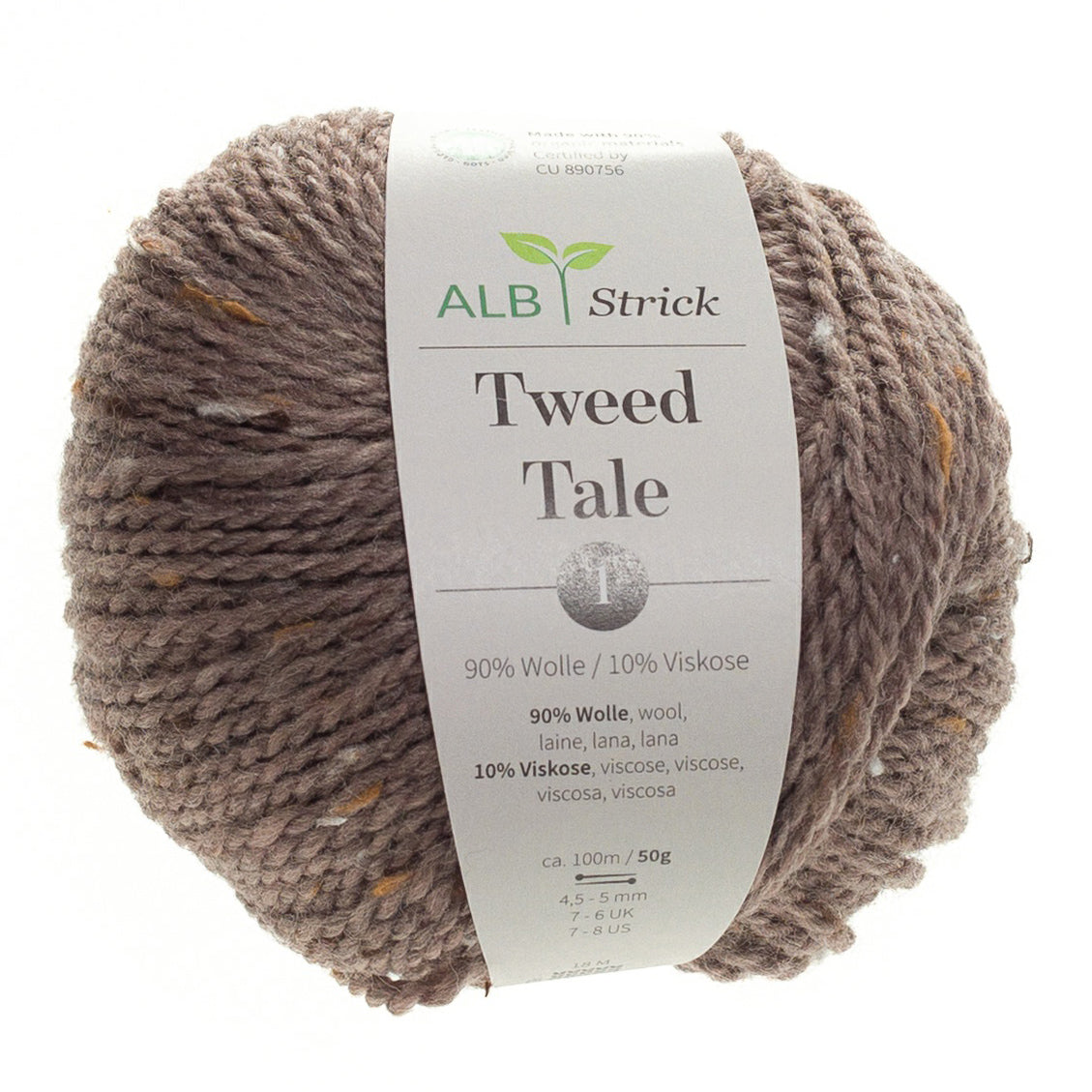 Tweed Tale 1 GOTS - Sand