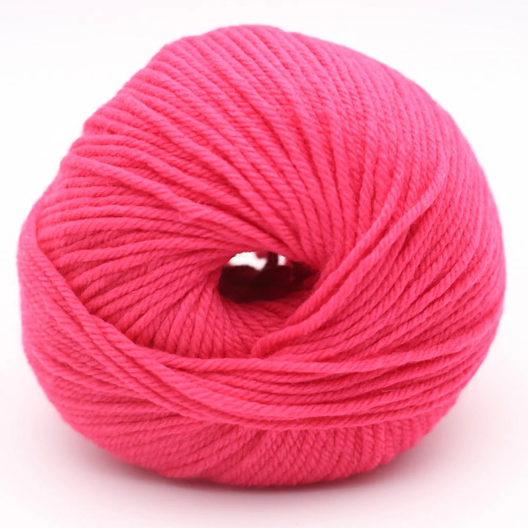 Merino Muse 110 - 100% Merinowolle - Hot Pink